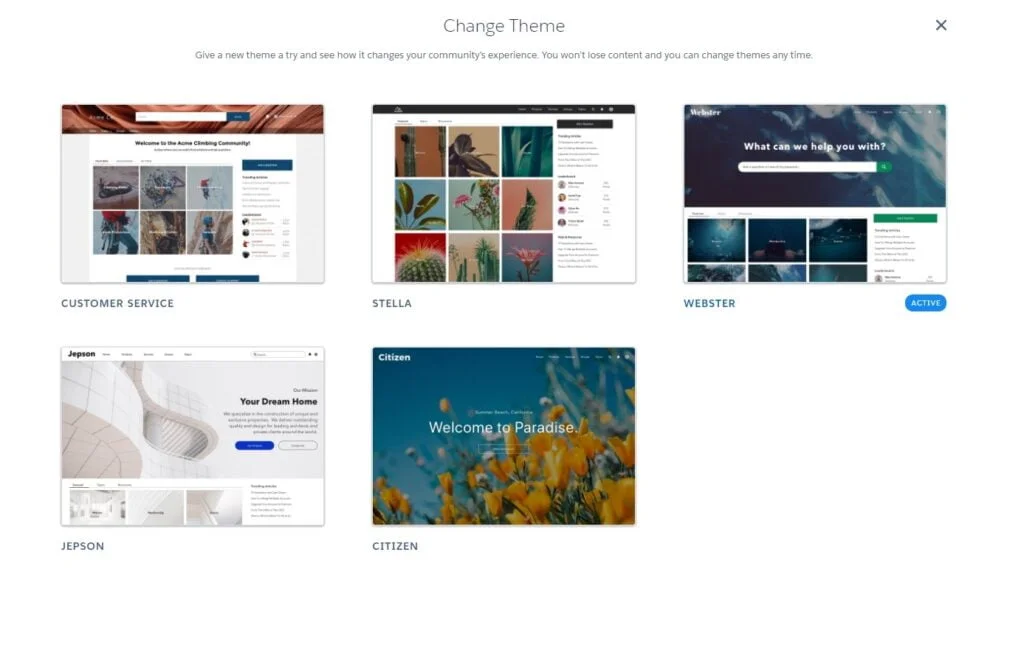 Unlocking New Possibilities with Pre-Built Salesforce Themes 
