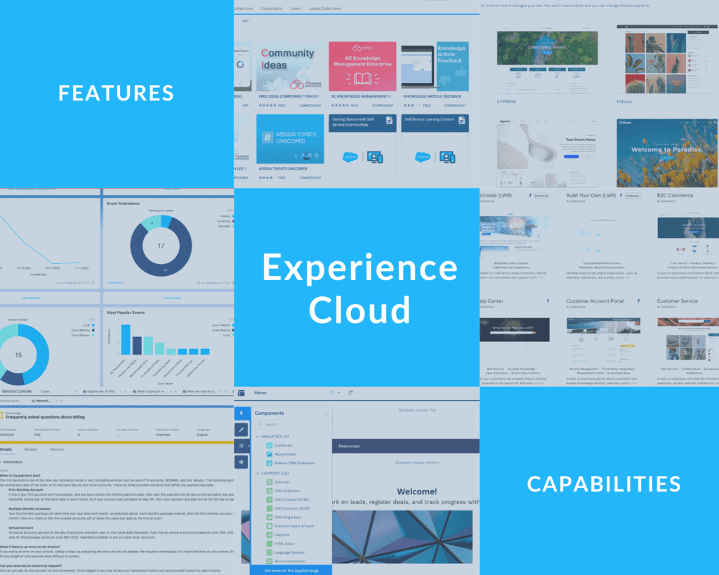 Experience Cloud Features and Capabilities 