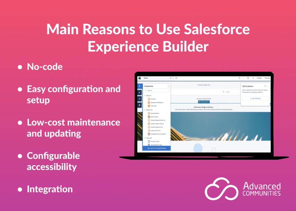 Main Reasons to Use Salesforce Experience Builder