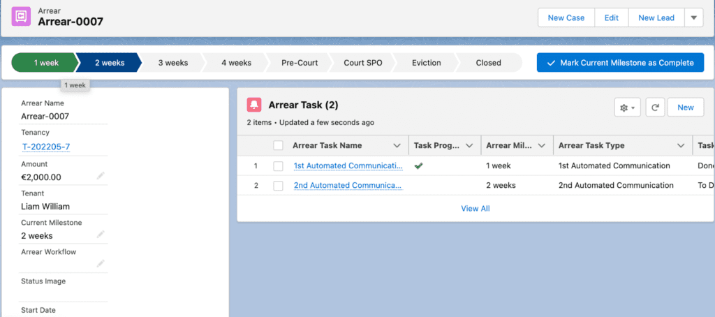 salesforce housing application