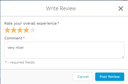 write review