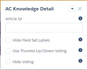 Salesforce knowledge