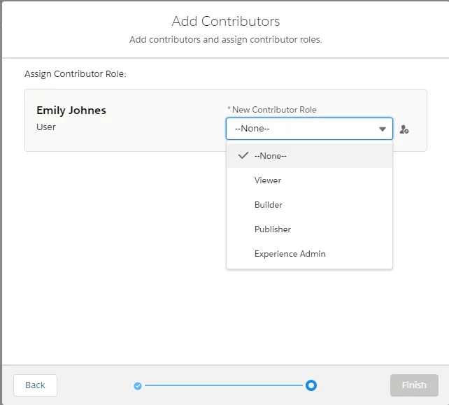 add contributor salesforce