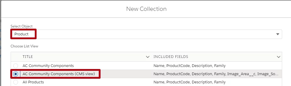 Salesforce CRM Collection