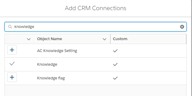 add arm connections