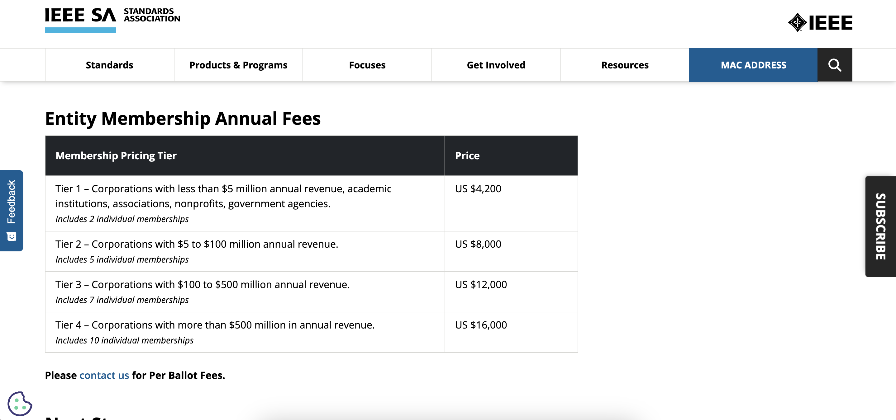 IEEE_membership pricing tiers