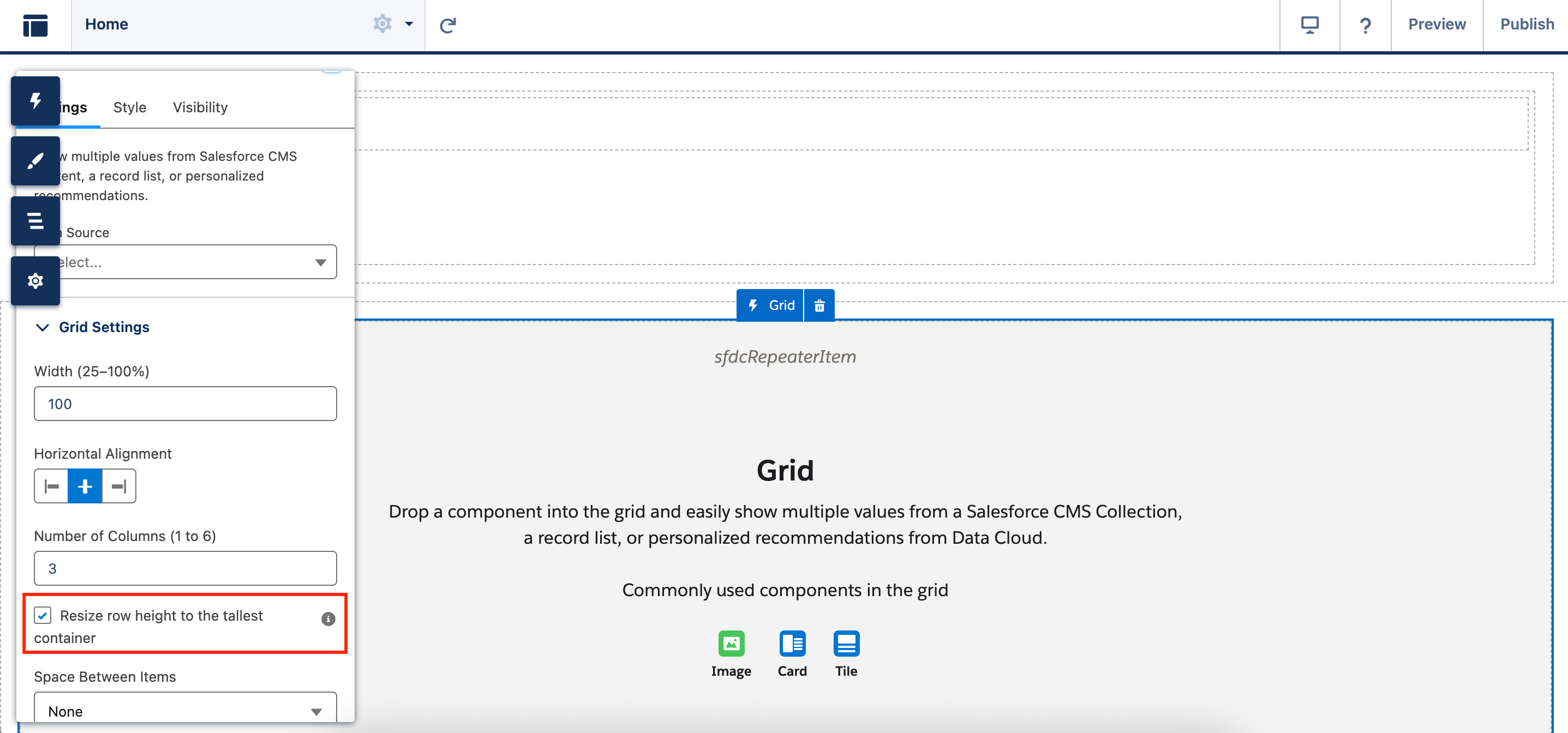 Salesforce Winter '25 Release_Resize Grid_Advanced Communities Article