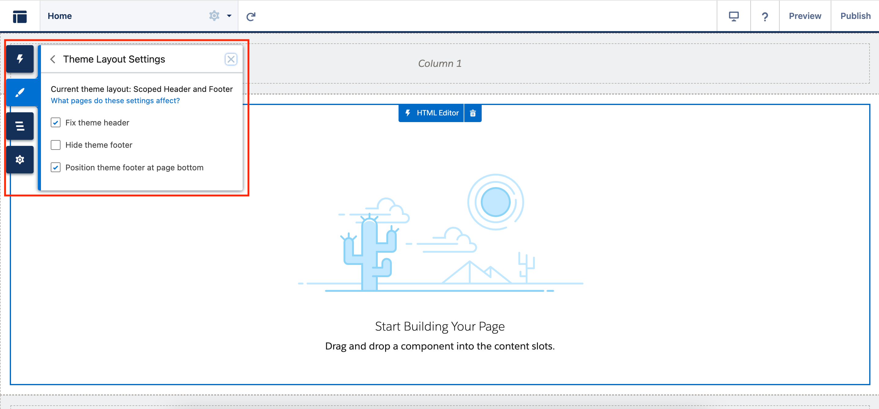 Salesforce Winter'25 Release_Theme Layout Settings_Advanced Communities Article