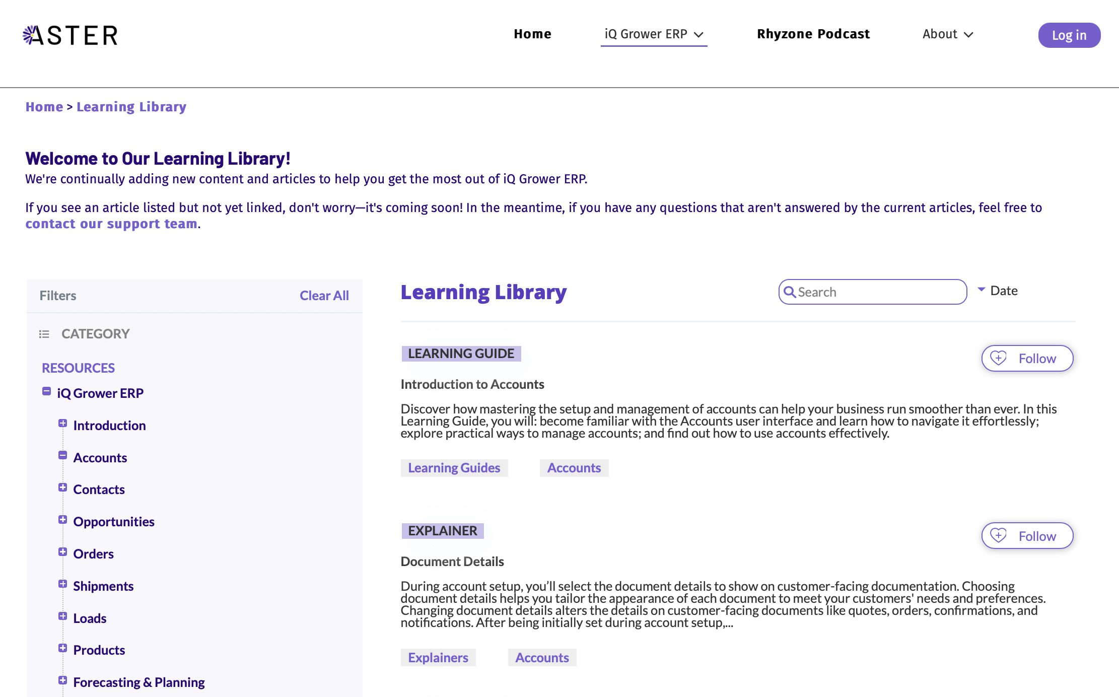 aster software case study