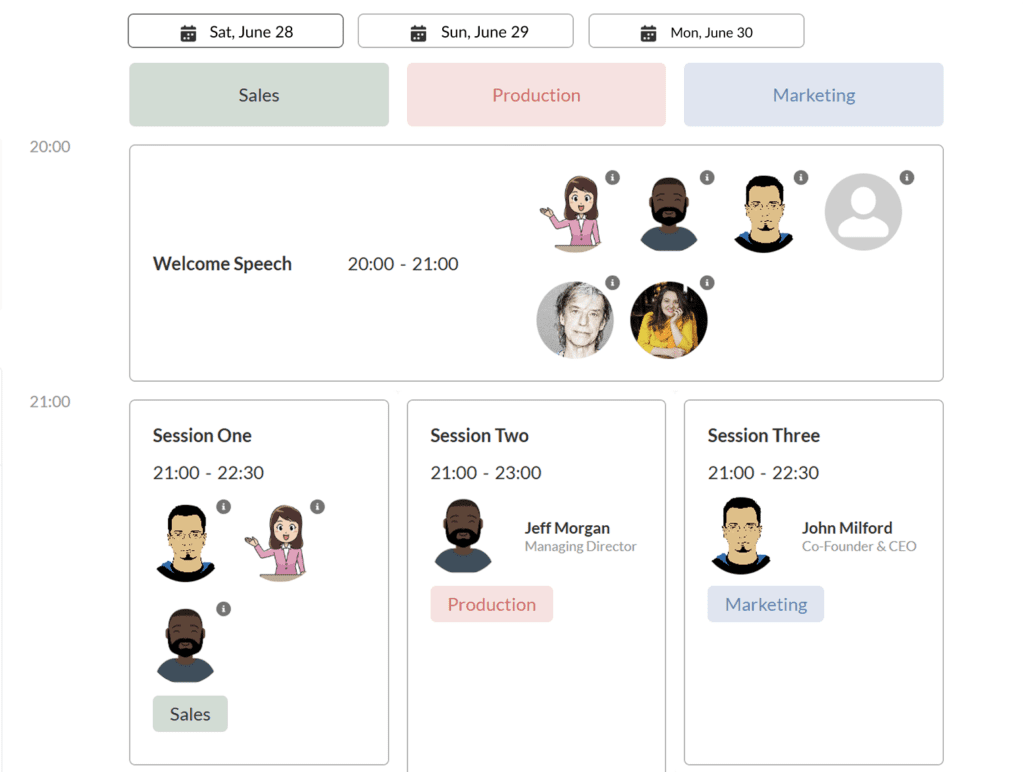 Salesforce event management