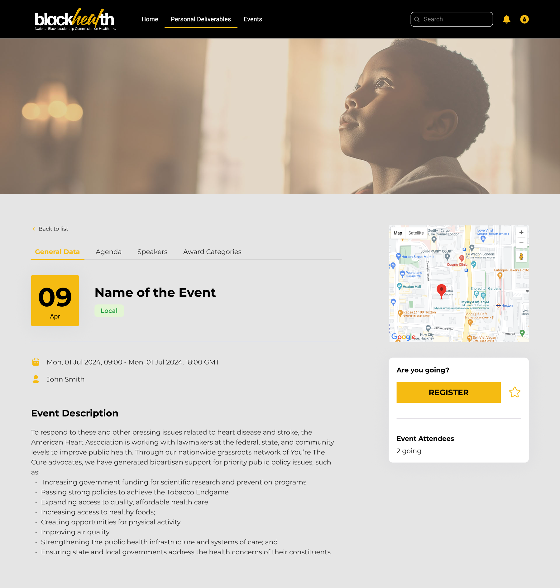 Black Health events