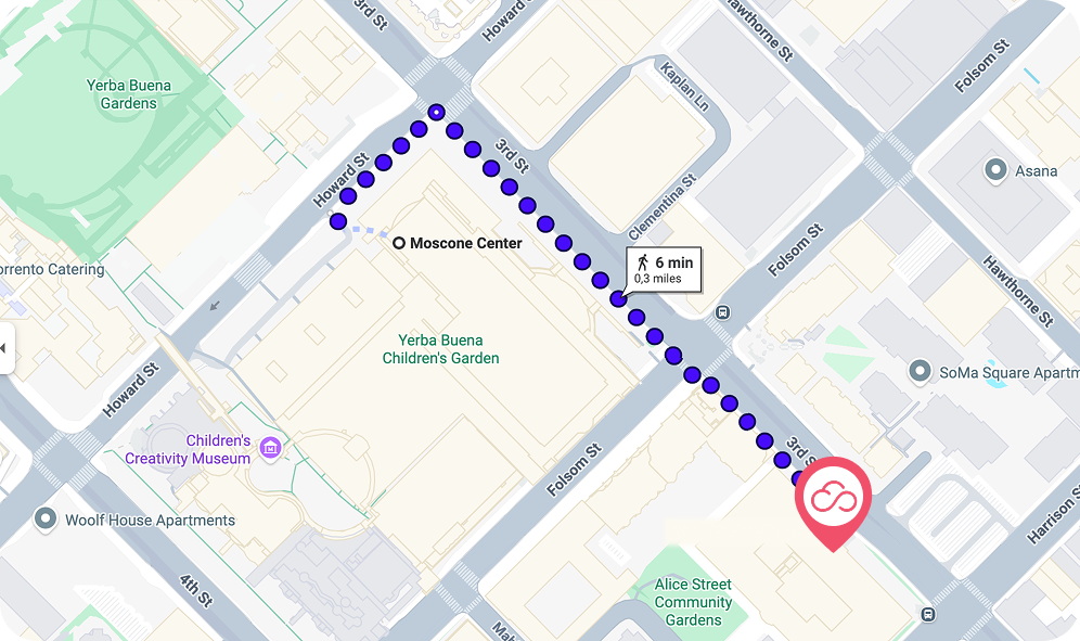 Dreamforce 2026 1 Location map