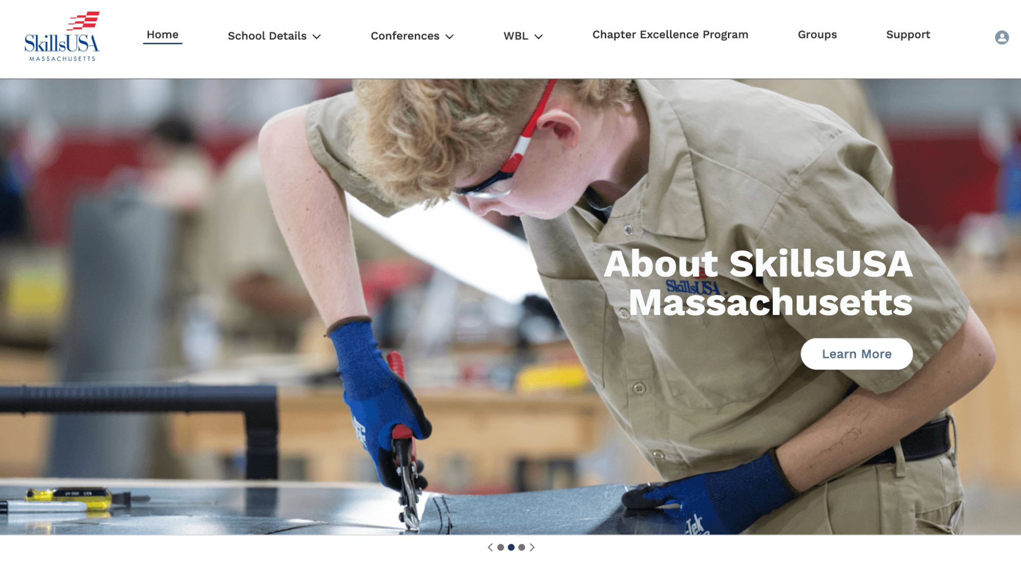 skills usa homepage